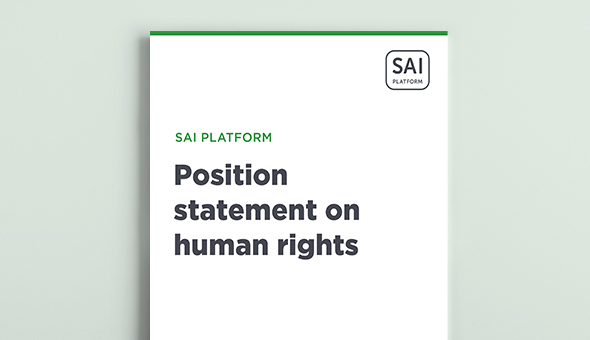 SAI Platform states position on human rights picture